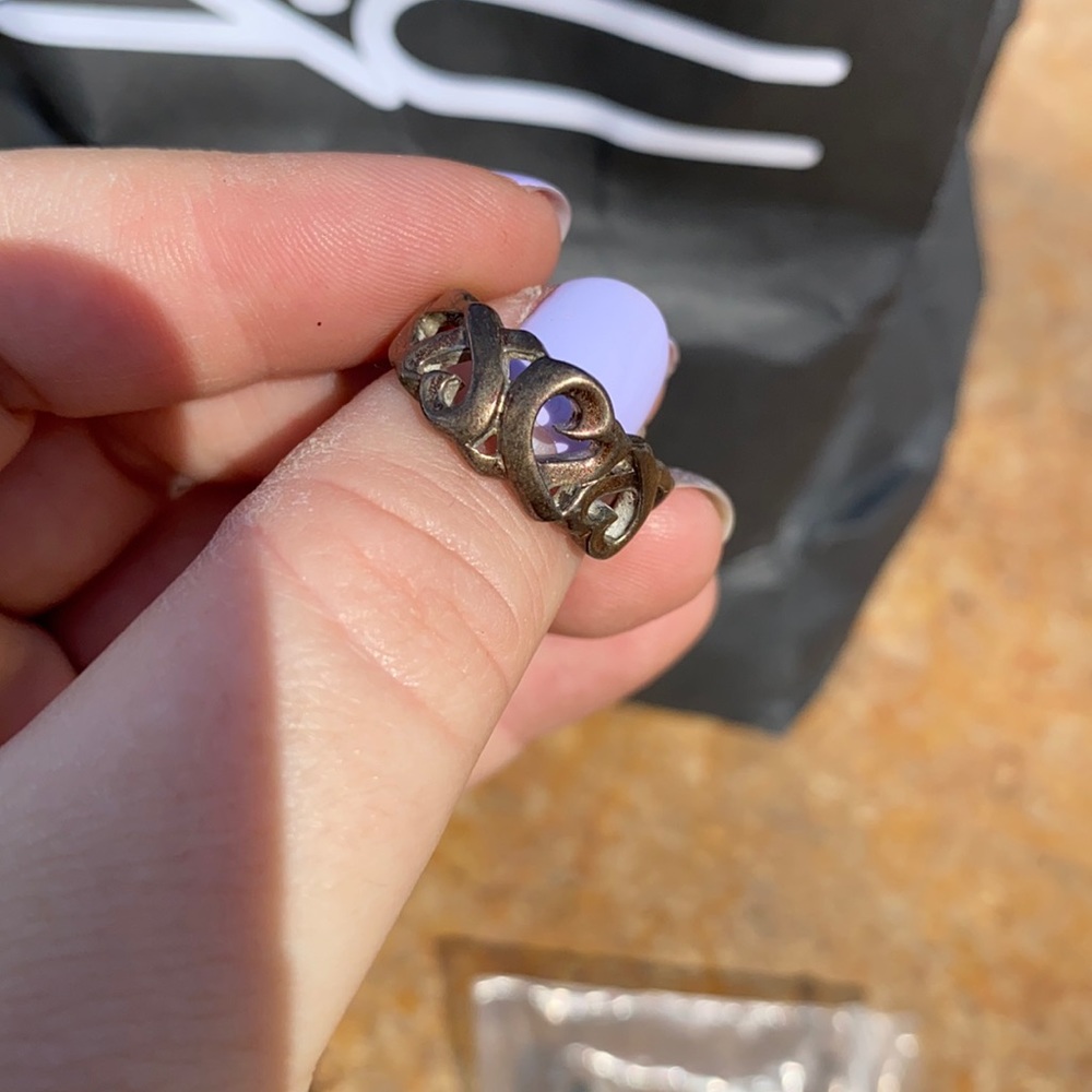 Tiffany and co three heart ring
